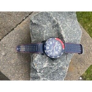 Adee Kaye AK2229 50M 52MM Red Dial Rotating Bezel Japan Movement Watch! 138